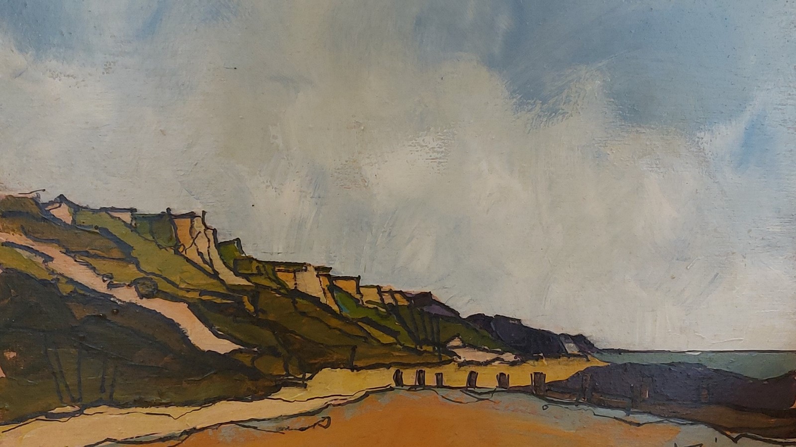 Cliffs from Cromer Beach